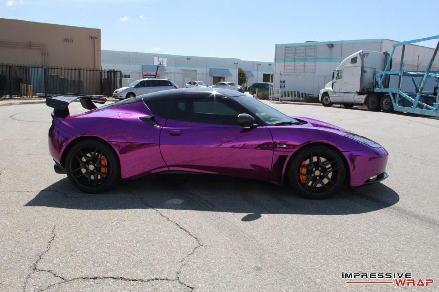  Lotus Evora Purple Chrome by Impressive Wrap 2016 года  (фото 22 из 26)